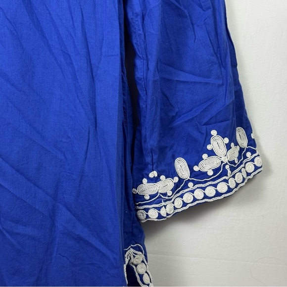 ANTONIO MELANI Blue Long Sleeve Tunic Womens Size M - Picture 5 of 5